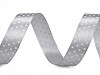 Satin Ribbon with Polka Dots width 15 mm