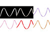 Atlasband / Satinband beidseitig Breite 3 mm