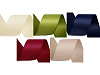 Atlasband / Satinband beidseitig Breite 40 mm matt