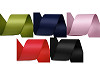 Atlasband / Satinband beidseitig Breite 40 mm matt