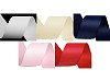 Atlasband / Satinband beidseitig Breite 40 mm matt
