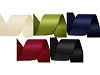 Atlasband / Satinband beidseitig Breite 40 mm matt