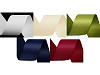 Ruban satiné double face, largeur 40 mm, mat