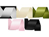 Atlasband / Satinband beidseitig Breite 40 mm matt