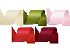 Double Face Satin Ribbon width 40 mm matte