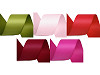 Ruban satiné double face, largeur 40 mm, mat