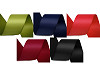 Atlasband / Satinband beidseitig Breite 40 mm matt