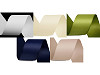 Atlasband / Satinband beidseitig Breite 40 mm matt