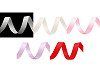 Ruban satiné double face, largeur 15 mm, mat