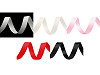 Ruban satiné double face, largeur 15 mm, mat