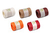  Hilo de rafia para tejer bolsos, ancho 5-8 mm