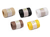 Filato di rafia / rafia per borse a maglia, larghezza: 5 - 8 mm
