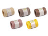 Filato di rafia / rafia per borse a maglia, larghezza: 5 - 8 mm