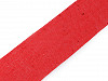 Christmas ribbon imitation jute with glitter, width 60 mm