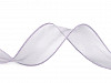 Organza Ribbon with a pearl sheen, width 40 mm