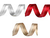 Nastro con lurex, larghezza: 25 mm