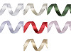 Ribbon with Lurex width 15 mm