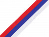 Cinta tricolor de la República Checa, Eslovaquia ancho 30 mm