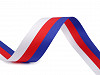 Tricolor Ribbon Czech Republic, Slovakia width 30 mm