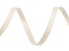 Ripsband aus Baumwolle, Breite 10 mm