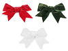Christmas velvet bow 11x9 cm