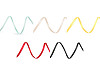 Grosgrain ribbon / loop, width 3 mm