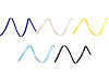 Grosgrain ribbon / loop, width 3 mm