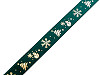 Christmas satin ribbon, width 10 mm