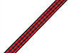 Checkered ribbon width 10 mm