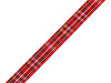 Checkered ribbon width 10 mm