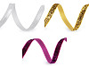 Velvet lurex ribbon, width 6 mm