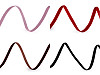 Samtband, Breite 3 mm