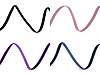 Samtband, Breite 3 mm