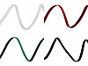 Samtband, Breite 3 mm