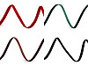 Velvet ribbon, width 3 mm