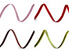 Samtband, Breite 3 mm