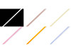Atlasband beidseitig, Breite 3 mm
