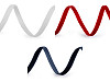 Velvet ribbon width 7 mm