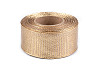 Ribbon with lurex and wire width 40 mm