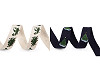 Weihnachts-Baumwollband, Breite 15 mm