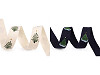 Cotton ribbon width 15 mm Christmas