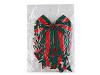 Karácsonyi ripsz szalag 12x13 cm grosgrain