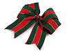 Karácsonyi ripsz szalag 12x13 cm grosgrain