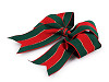 Karácsonyi ripsz szalag 12x13 cm grosgrain