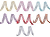 Nastro in broccato, con lurex, larghezza: 10 mm