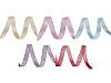Brocade ribbon with lurex, width 10 mm