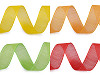 Canvas ribbon with nylon line, width 25 mm