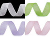 Canvas ribbon with nylon line, width 25 mm