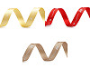 Satin ribbon width 15 mm, bows and hearts