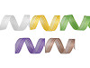 Band mit Effektfaden, Breite 25 mm